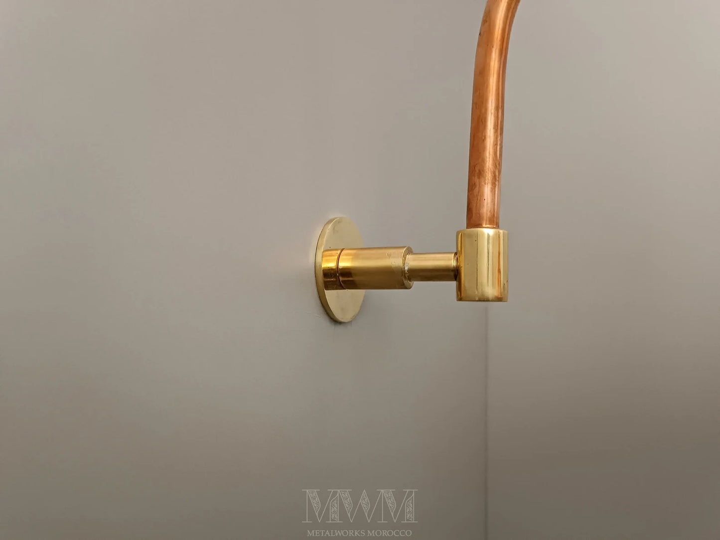 Copper Shower Head And Arm