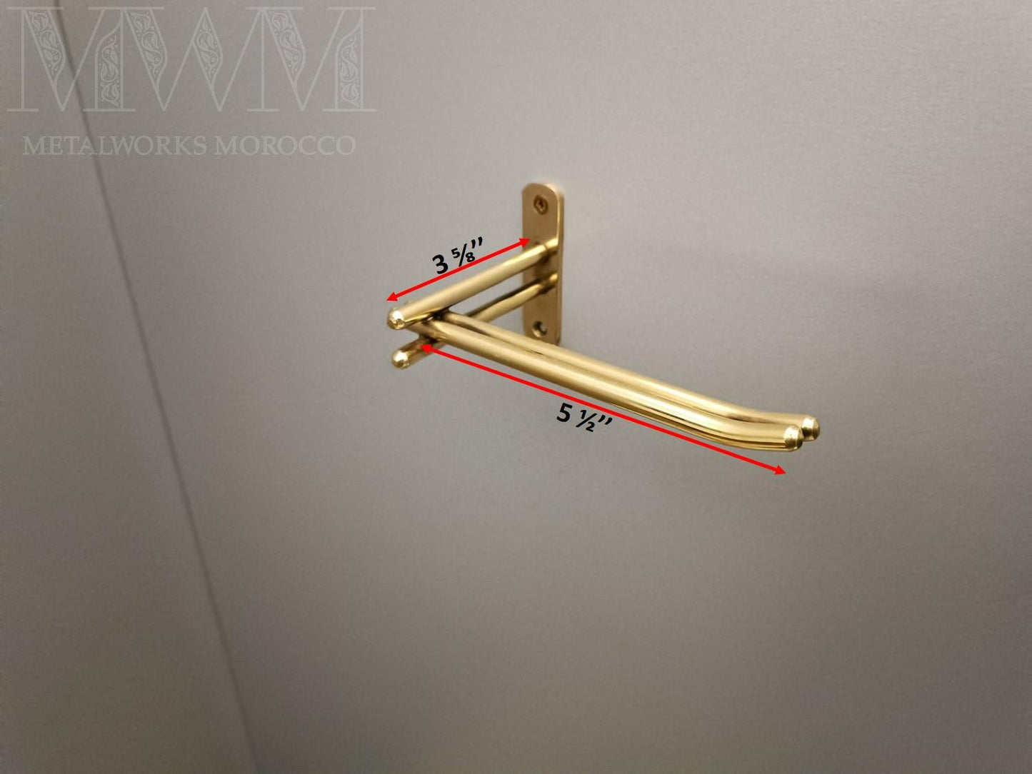 Solid Brass Toilet Paper Holder