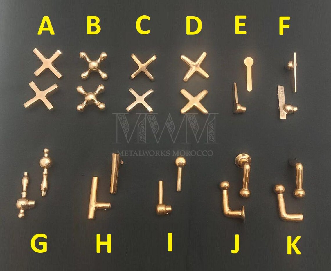 Unlacquered Brass Widespread Bathroom Faucet