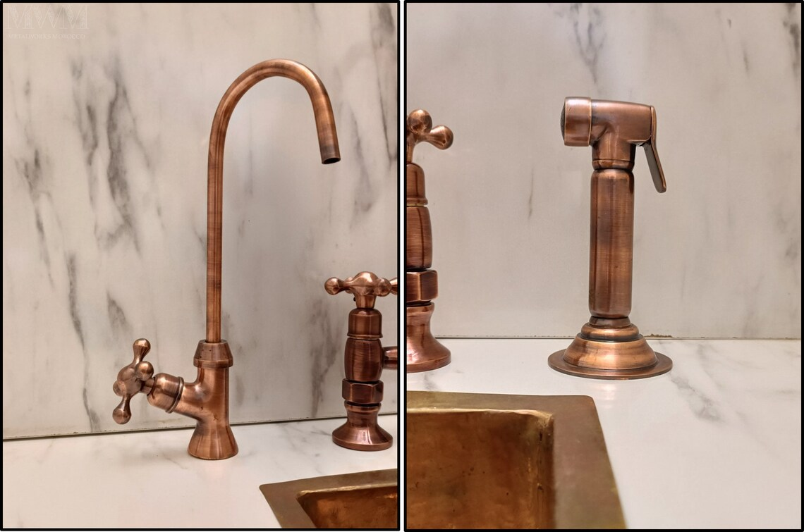 Short Legs Oil Rubbed Bronze Kitchen Faucet