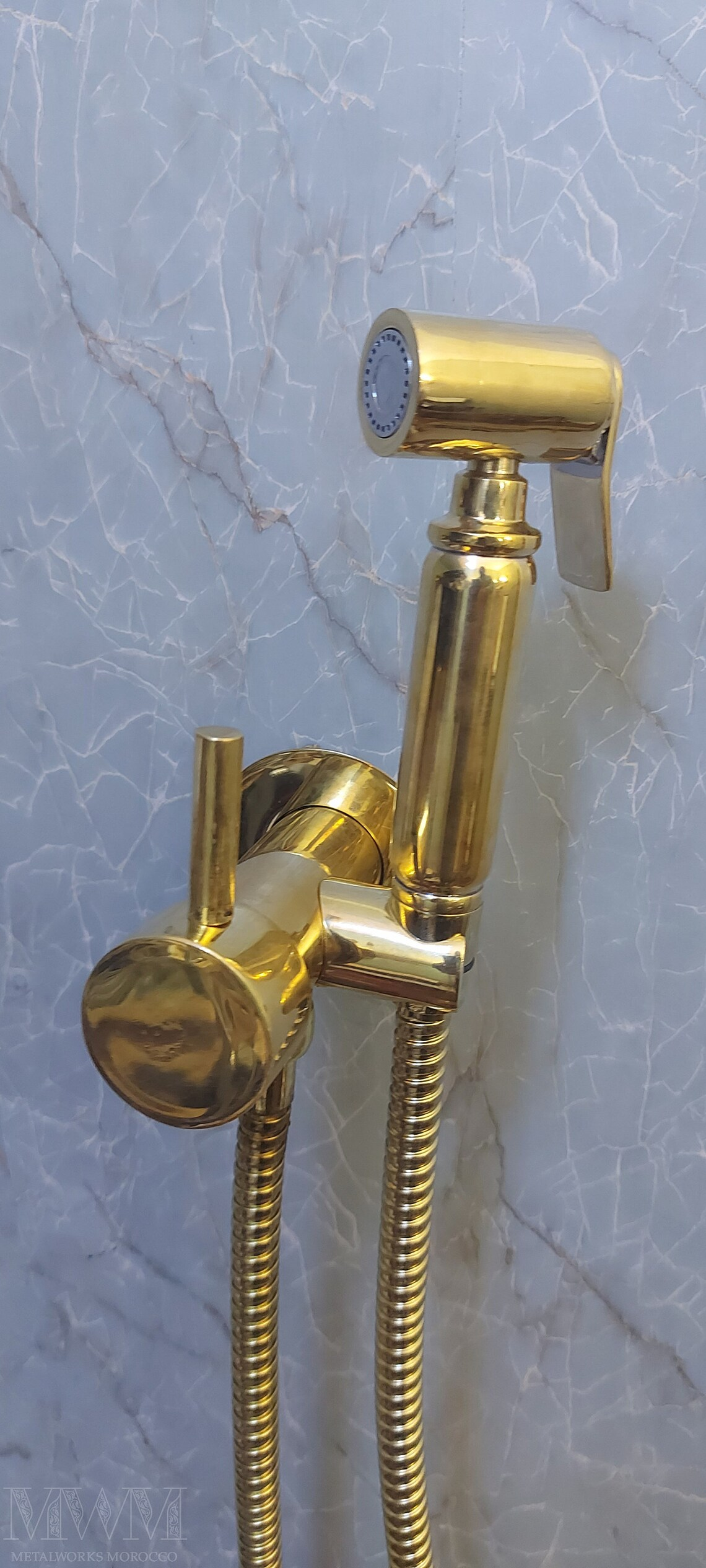 Unlacquered Brass Bidet Sprayer For Toilet