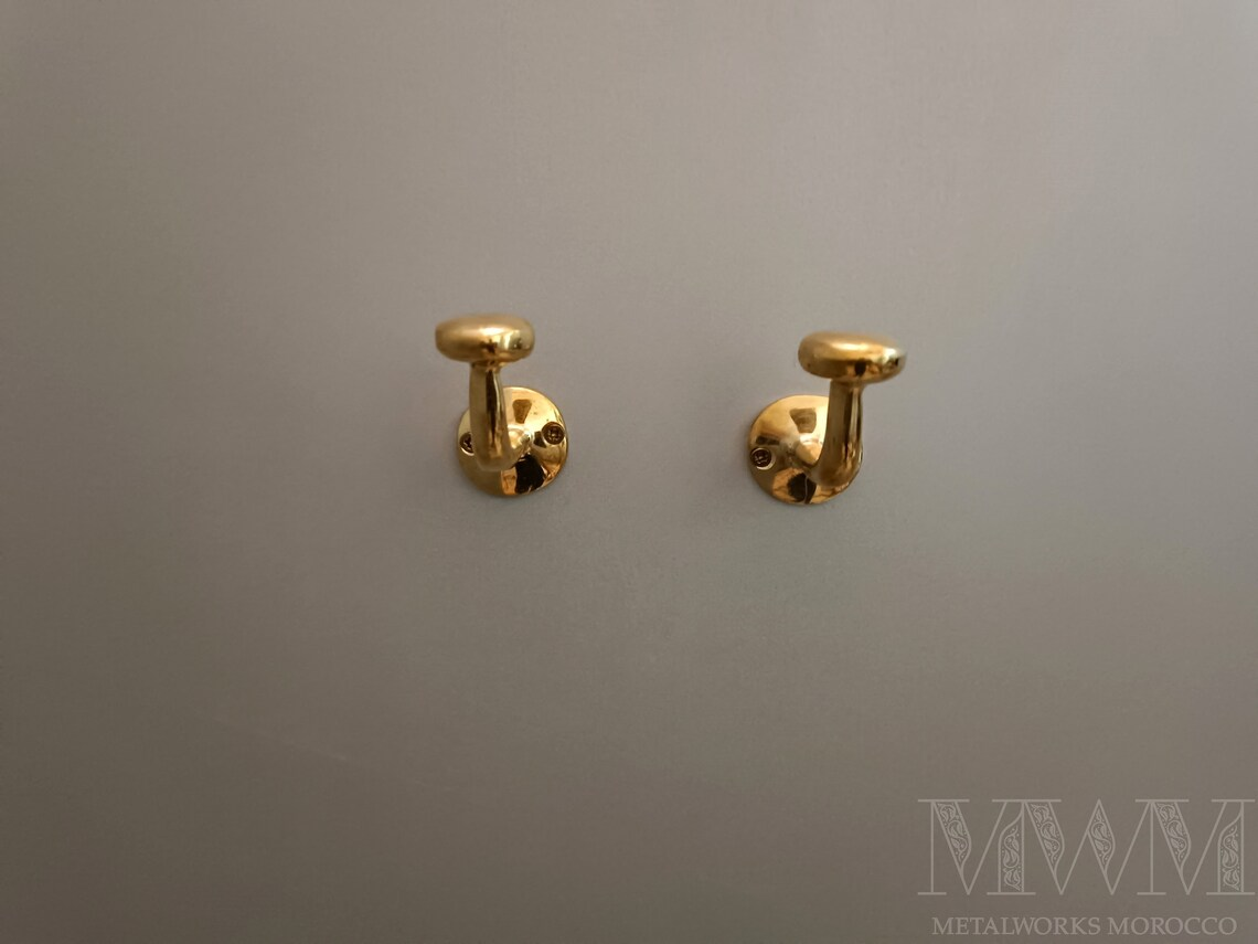 Unlacquered Brass Hooks For Wall - Coat Hooks Wall Mount