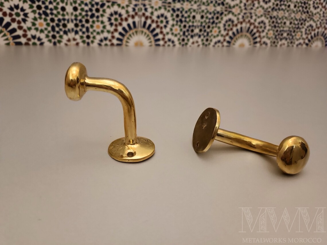 Unlacquered Brass Hooks For Wall - Coat Hooks Wall Mount
