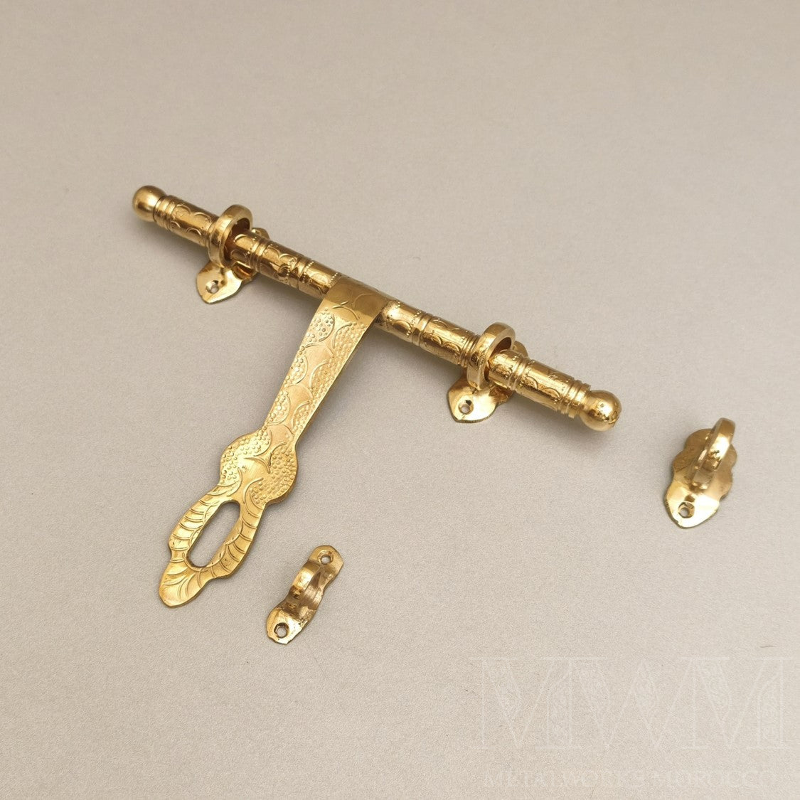 Unlacquered Brass Aldrop 6, 8, 10 And 12 inch