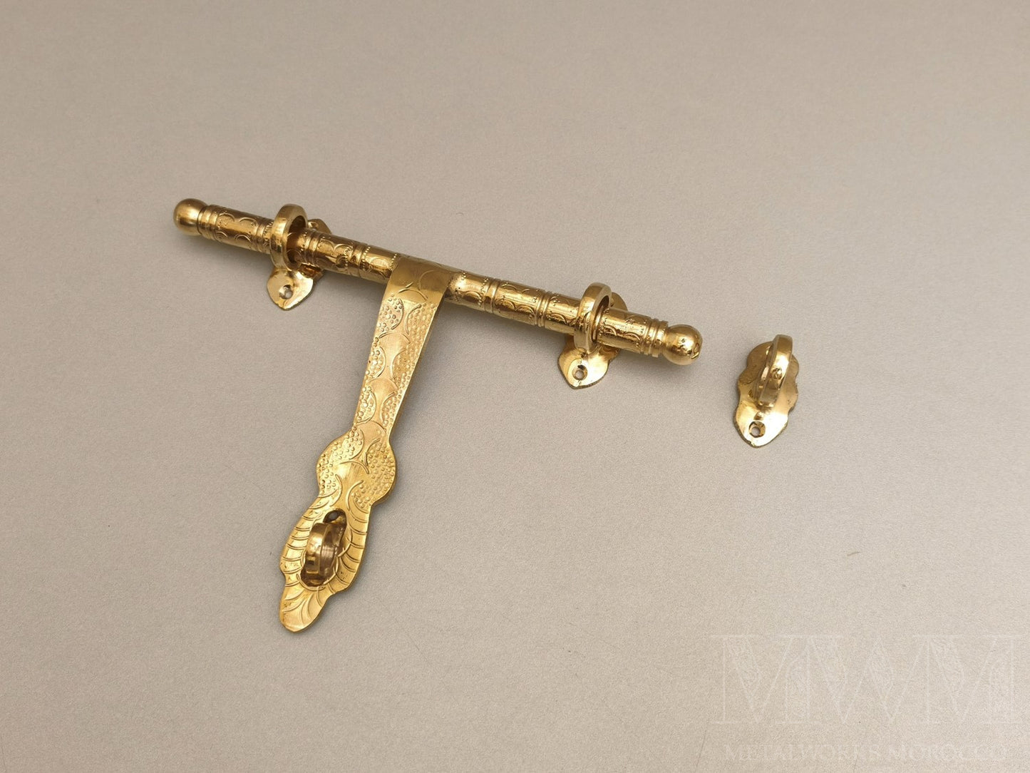 Unlacquered Brass Aldrop 6, 8, 10 And 12 inch