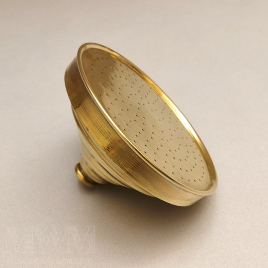 Unlacquered Brass Shower Head