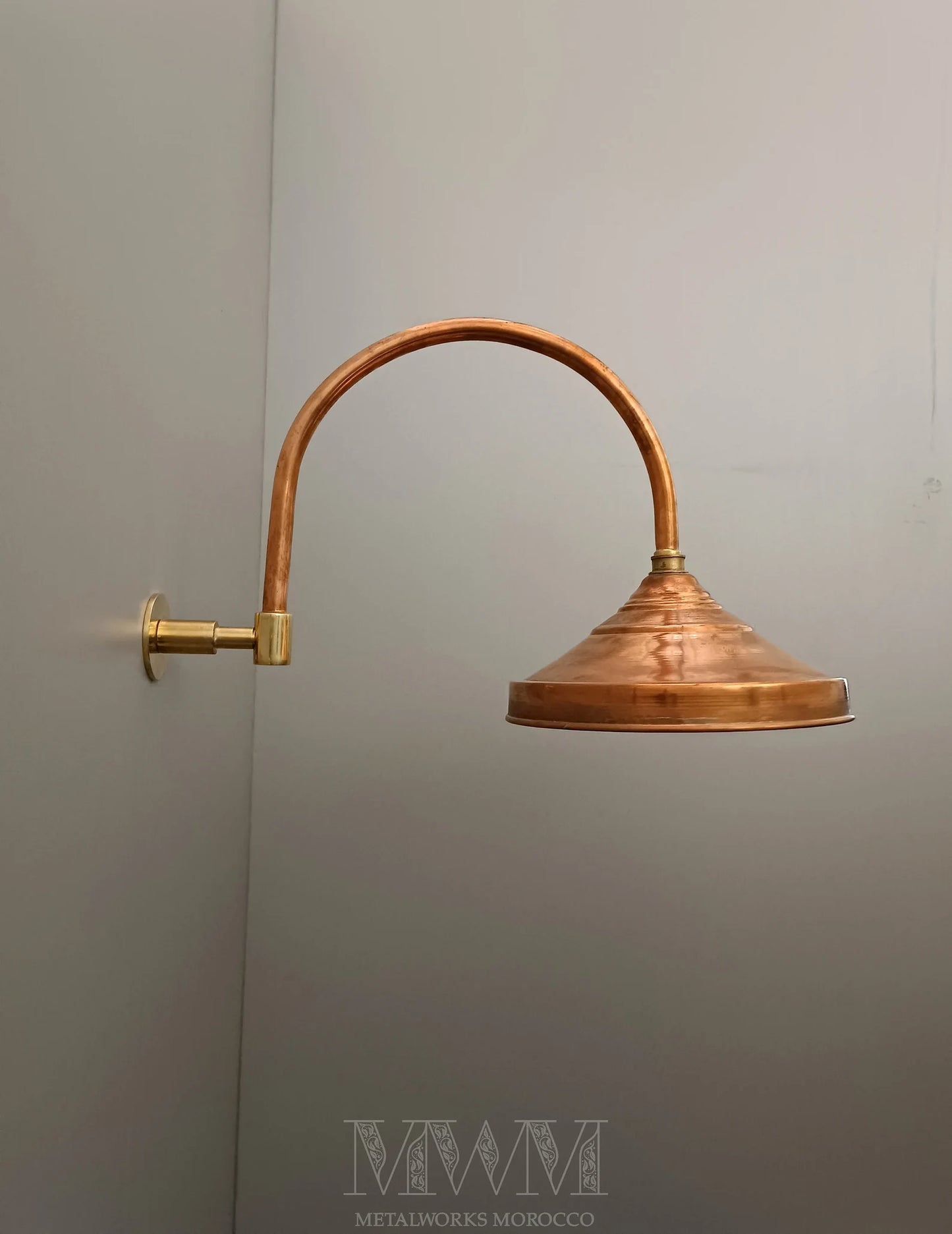 Copper Shower Head And Arm