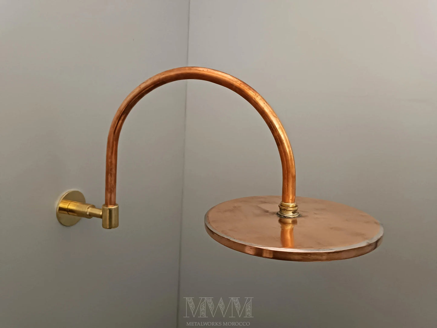 Copper Shower Head And Arm