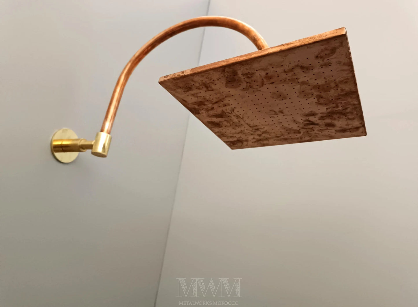 Copper Shower Head And Arm