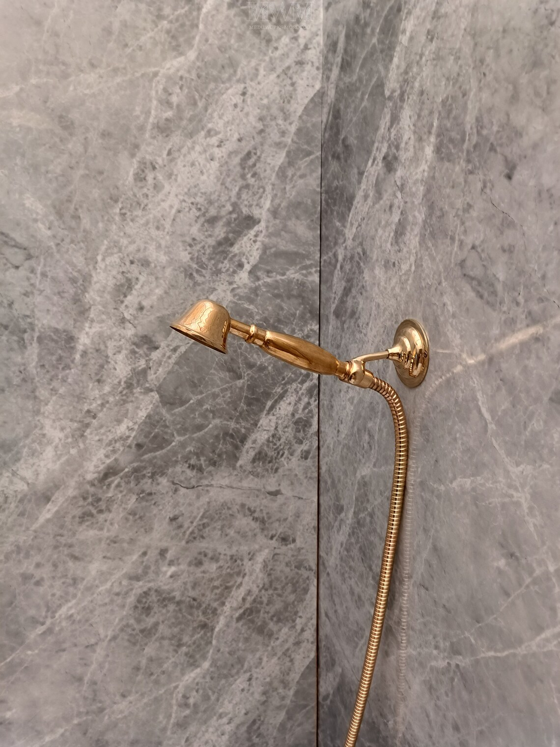 Solid Brass Bathtub And Exposed Shower Faucet Combo And Handheld