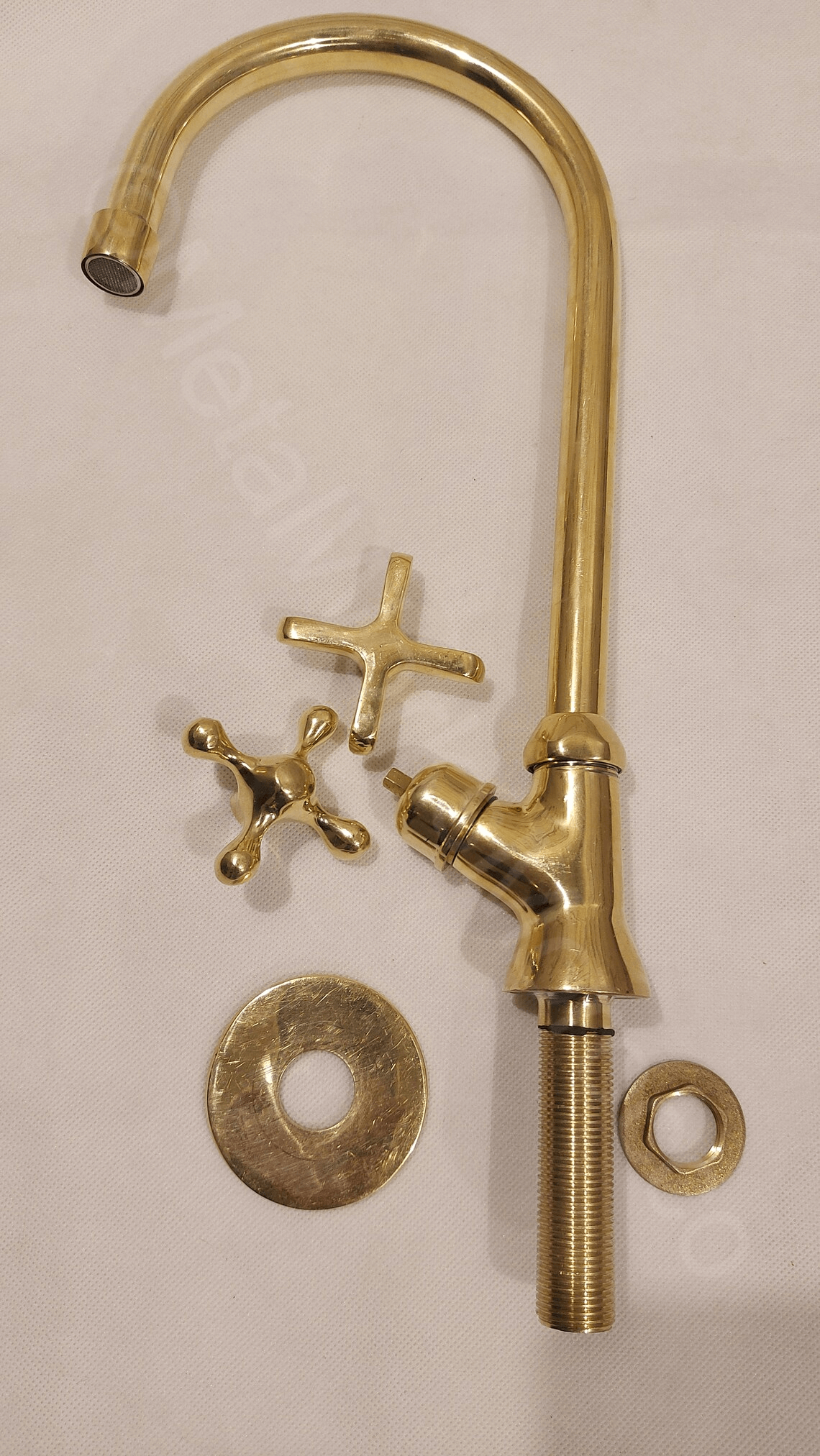 Unlacquered Brass Drinking Water Faucet Single Handle