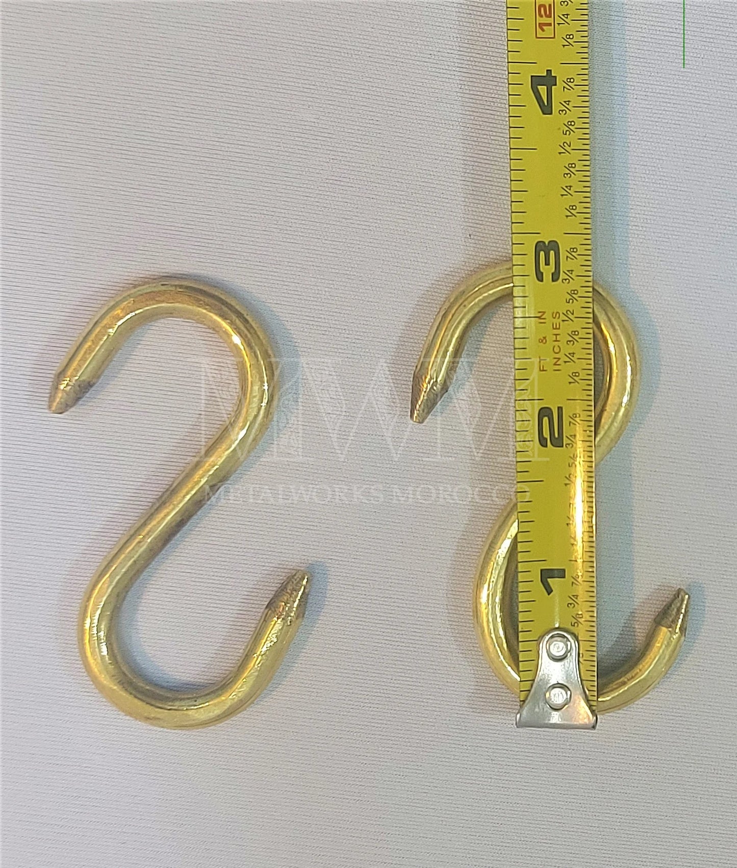 Solid Brass Pot Rack Hooks