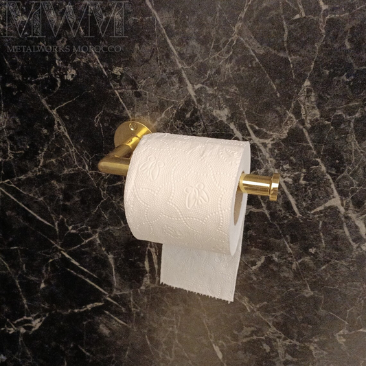 Uncoated Brass Toilet Tissue Holder - Toilet Paper Holder