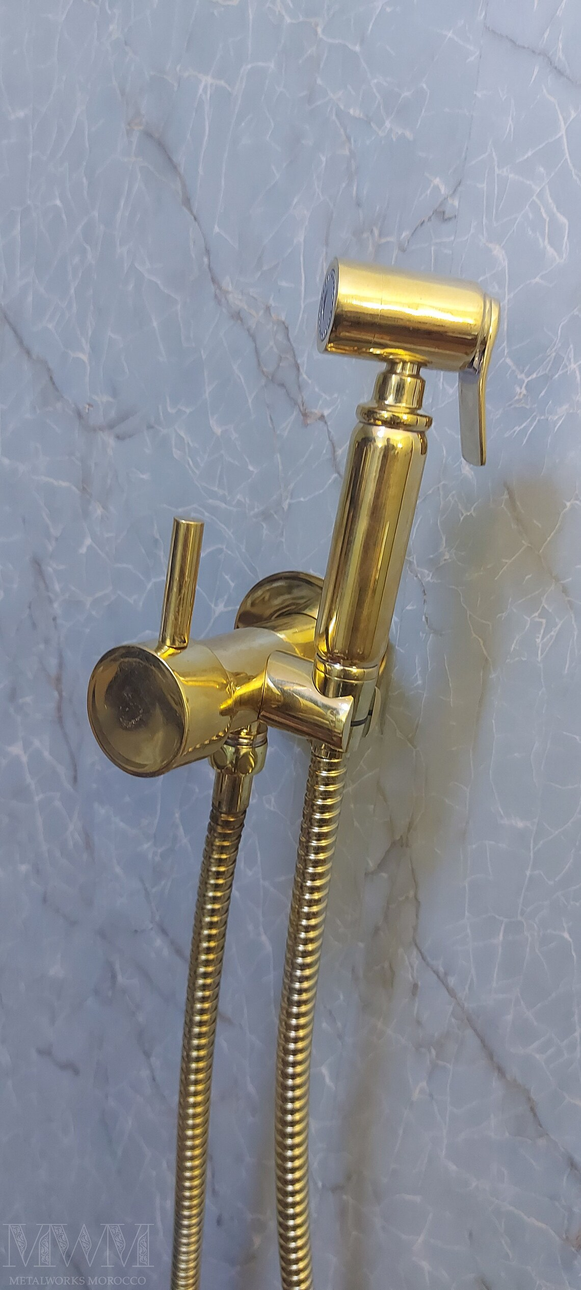 Unlacquered Brass Bidet Sprayer For Toilet