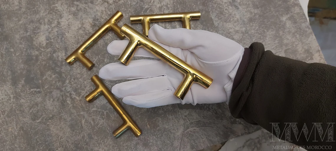 Unlacquered Brass Drawer Pulls Handles For Kitchen Cabinets