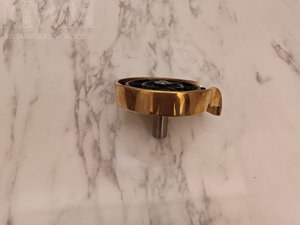 Unlacquered Brass Glass Rinser Faucet For Kitchen Sink dimensions and size reference