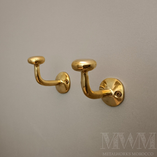 Unlacquered Brass Hooks For Wall - Coat Hooks Wall Mount