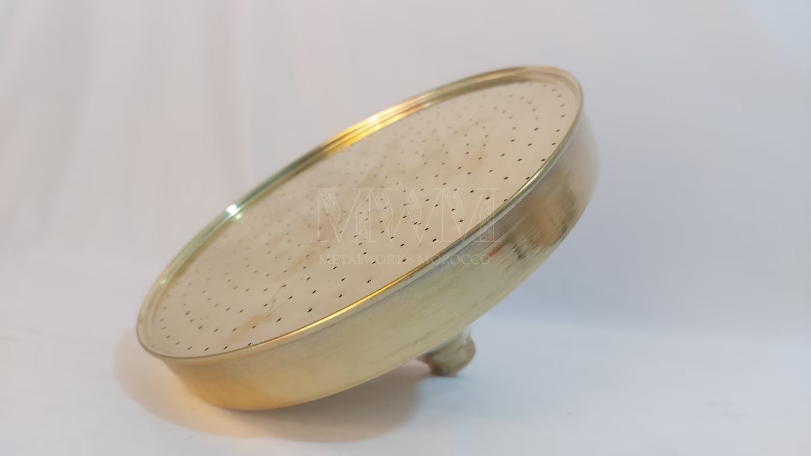Unlacquered Brass Shower Head