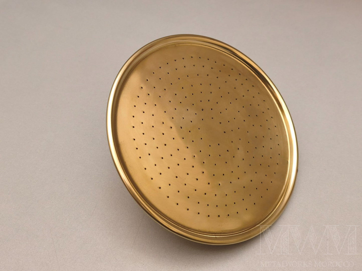 Solid Brass Outdoor Shower Head Dome-Shaped