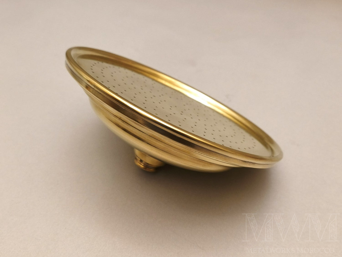 Solid Brass Outdoor Shower Head Dome-Shaped