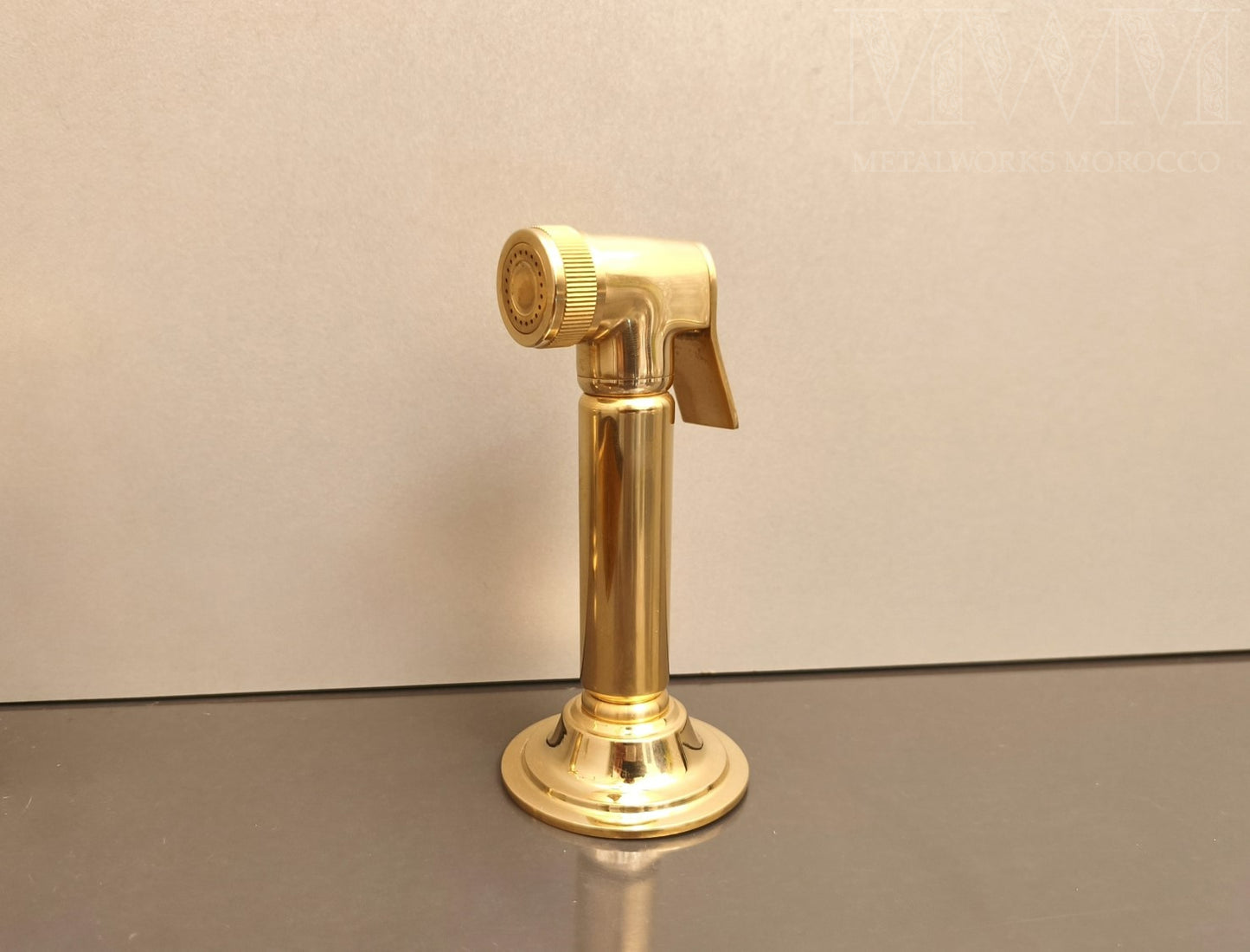 Brushed Brass Kitchen Mixer Tap