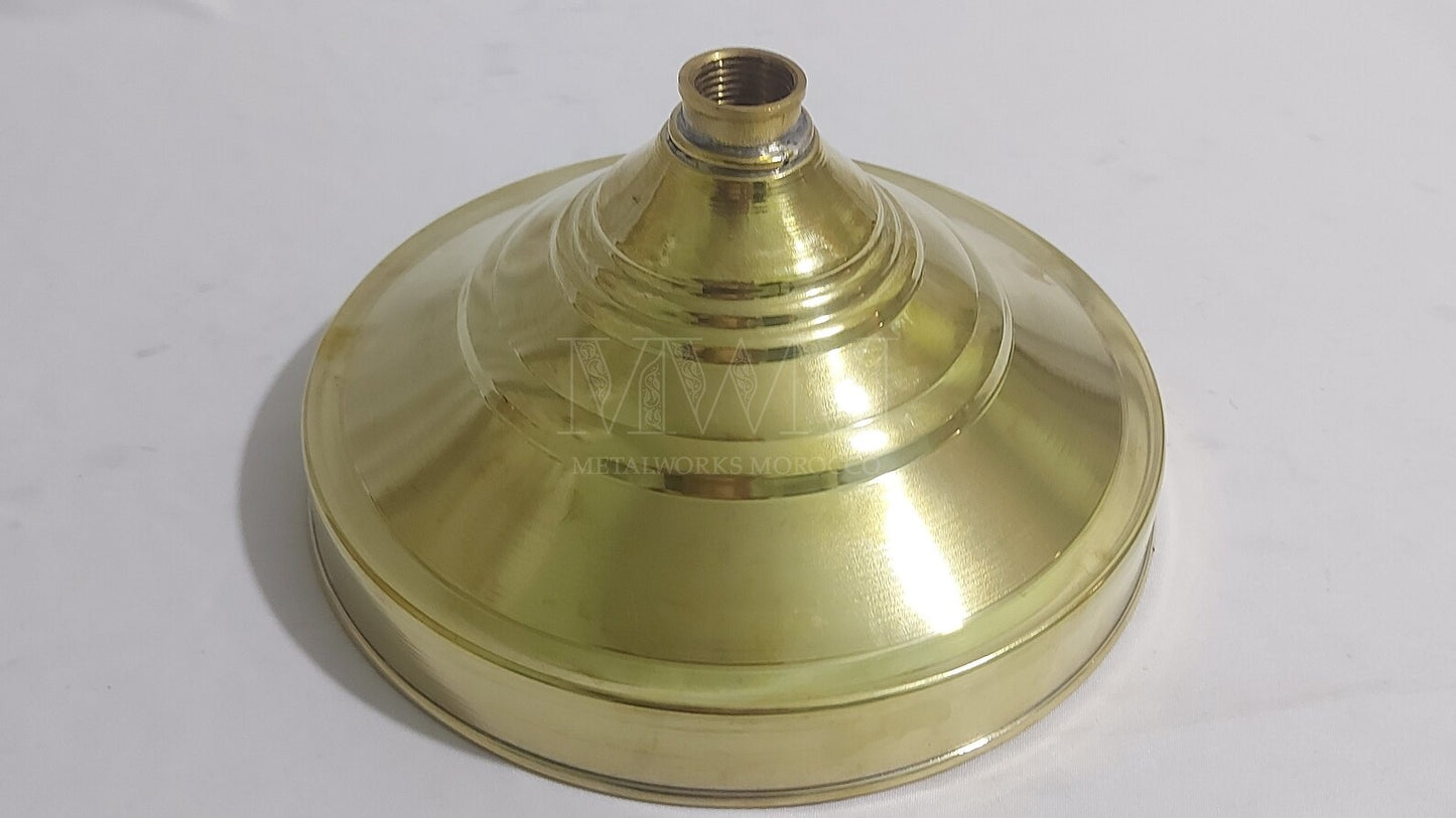 Unlacquered Brass Shower Head
