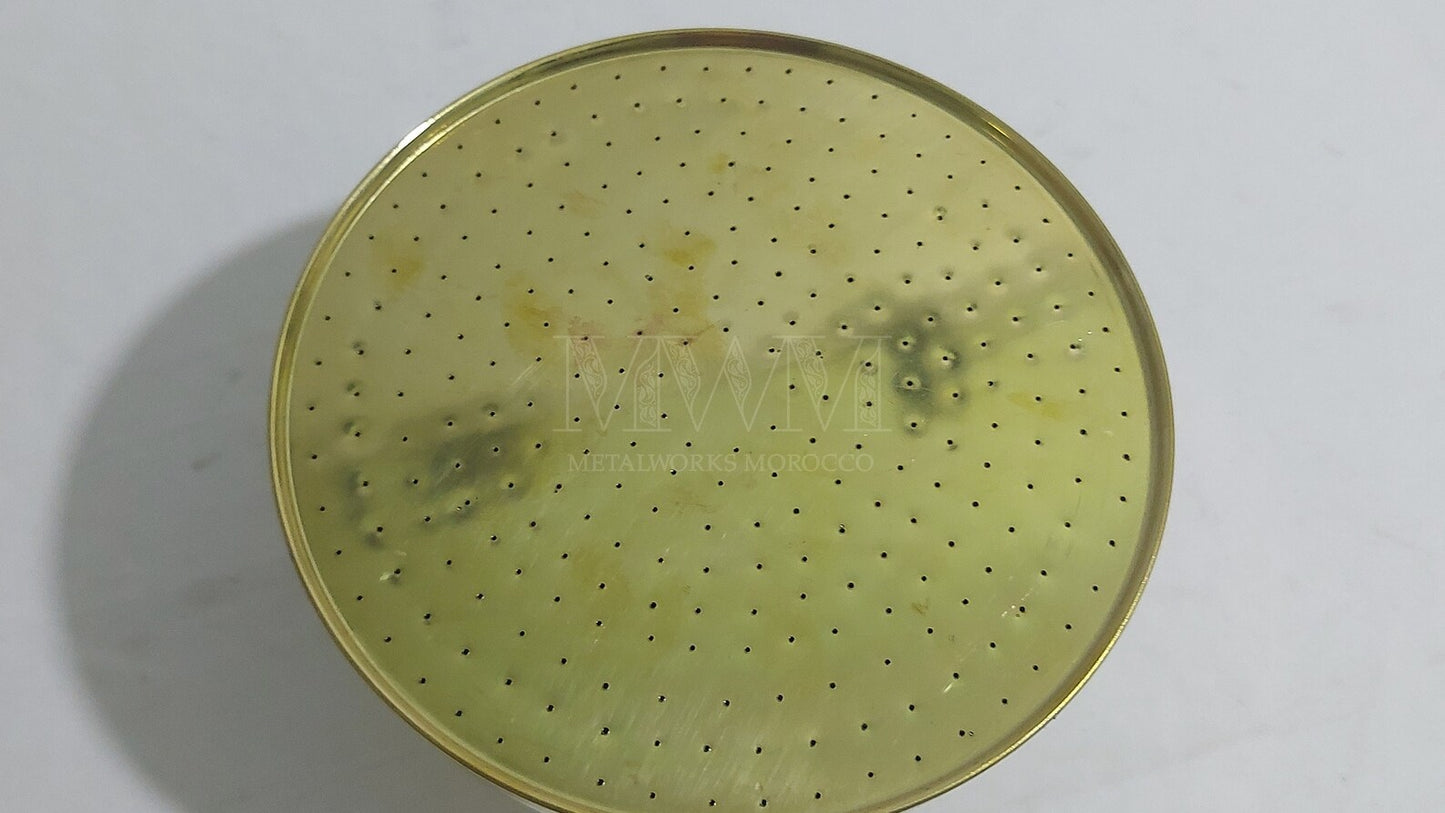 Unlacquered Brass Shower Head