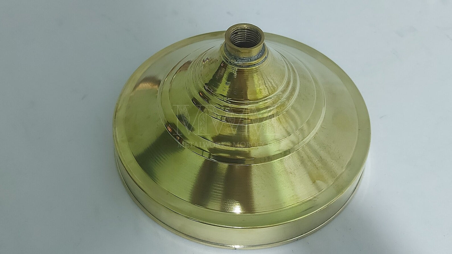 Unlacquered Brass Shower Head