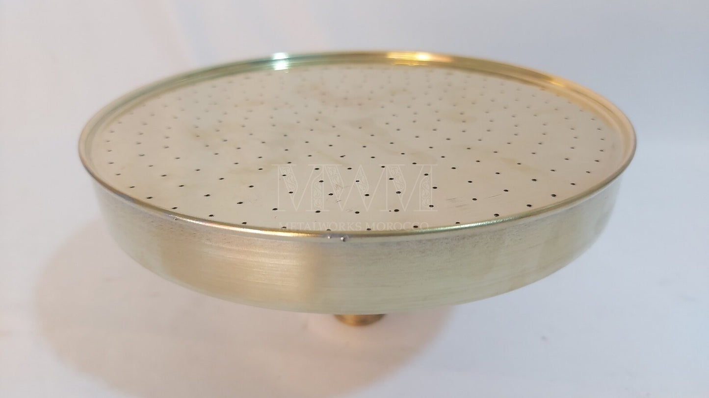 Unlacquered Brass Shower Head