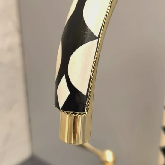 Solid Brass Kitchen Faucet with Resin Inlay