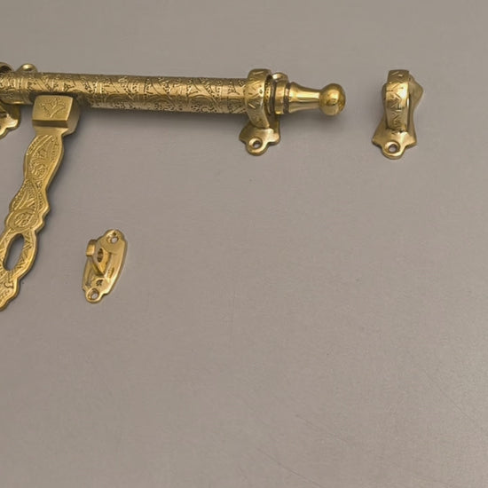 Heavy Duty Brass Aldrop For Main Door - Handmade