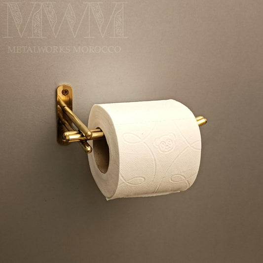 Solid Brass Toilet Paper Holder