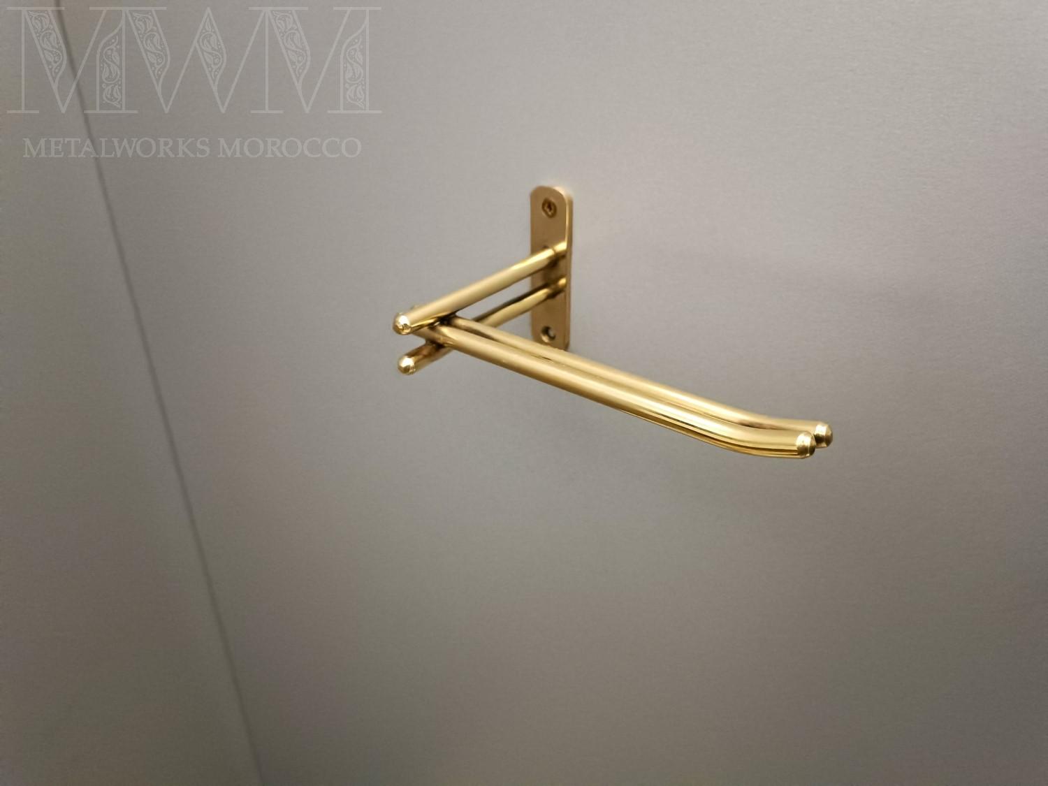 Solid Brass Toilet Paper Holder