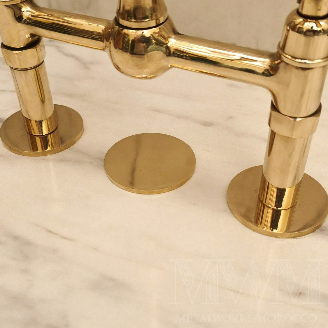 Unlacquered Brass Faucet Hole Cover