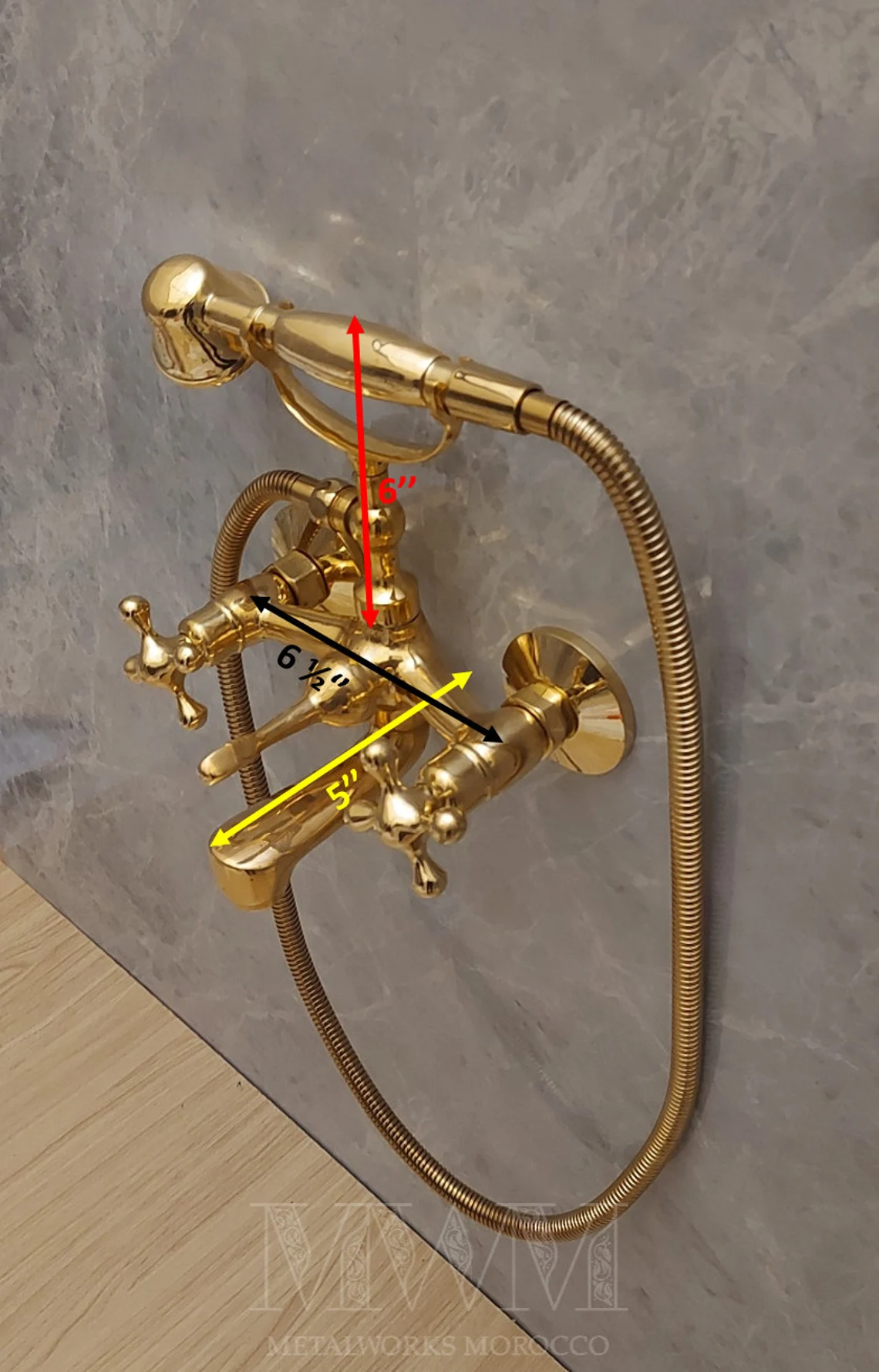 Brass Solid Bathtub Faucet With Horn Diverter