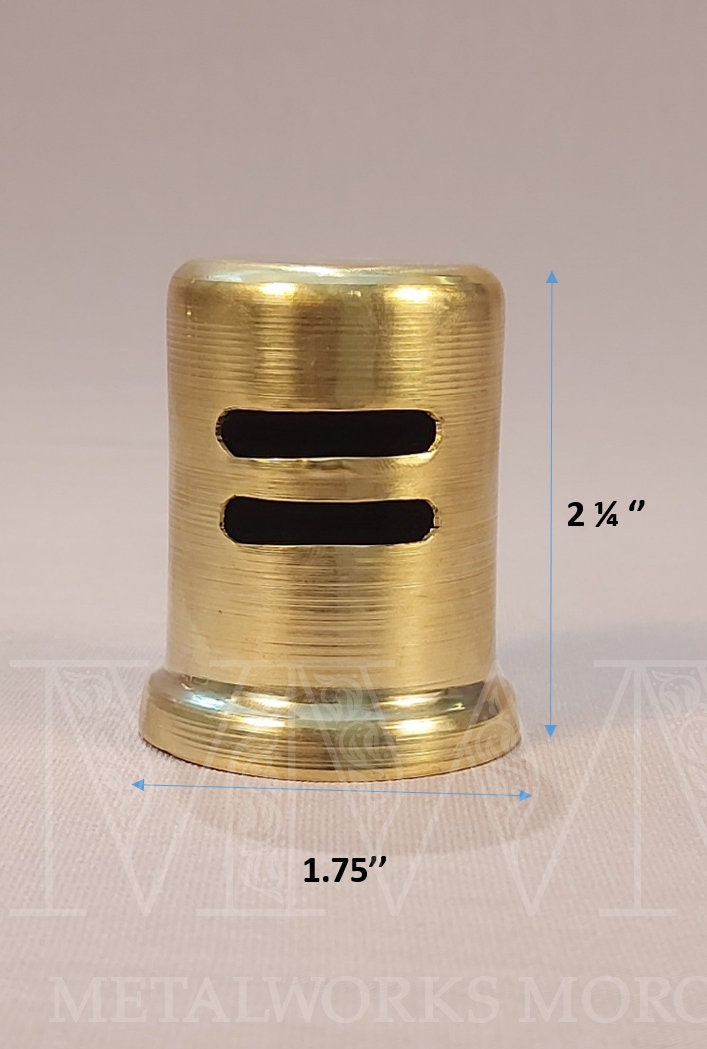 Unlacquered Brass Air Gap Dishwasher Cover