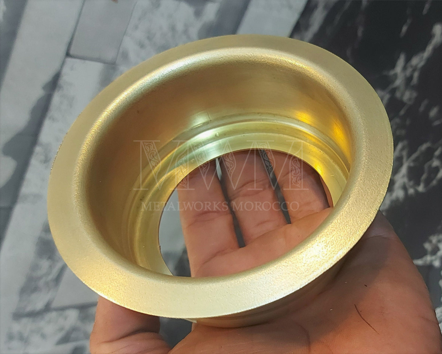 Brass Garbage Disposal Flange - Handmade